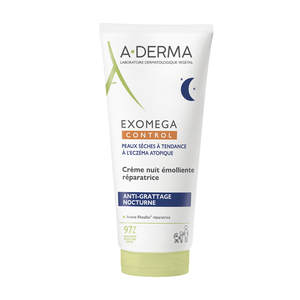 A-Derma Exomega control crema de noapte reparatoare | 200 ml