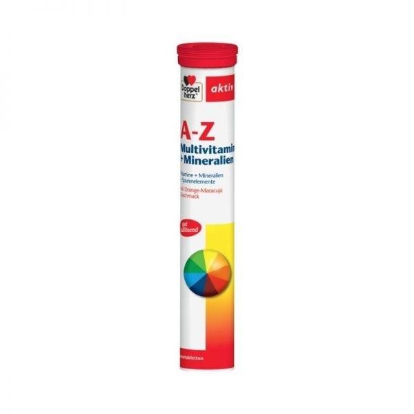 A-Z Vitamine + Minerale + Microelemente, 15 comprimate efervescente, Doppelherz