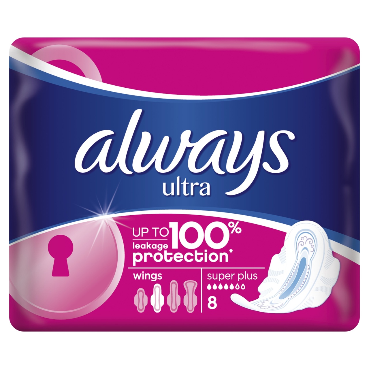 Absorbante ALWAYS Ultra Super Plus, 8 bucati