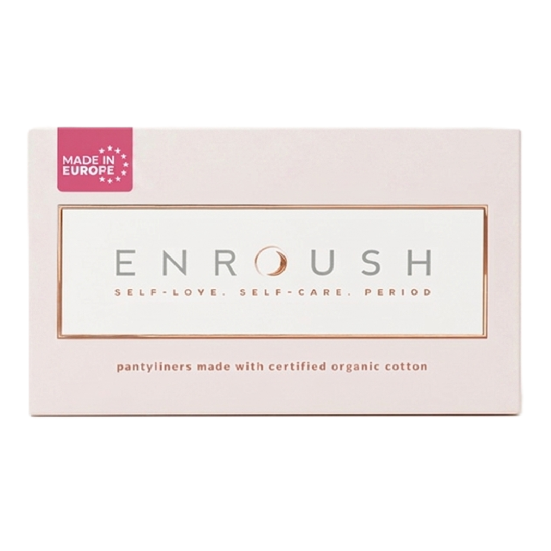 Absorbante zilnice din bumbac organic Ultra Thin, 24 bucati, Enroush