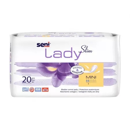 Absorbante zilnice Lady Slim, Mini, 20 bucati, Seni