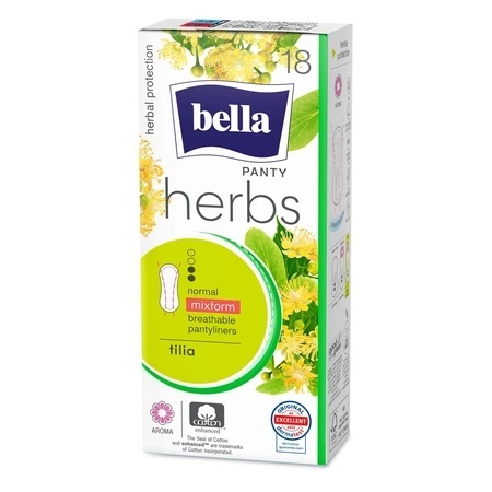 Absorbante zilnice Panty Herbs, 18bucati, BELLA