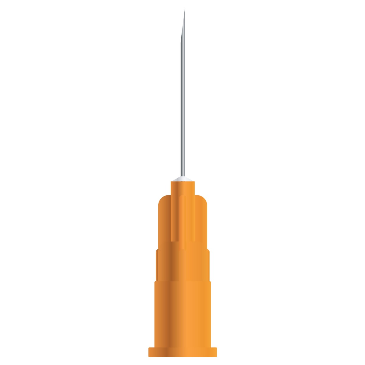 Ac seringa, subtire, 25G, mic, medical, steril, pentru injectii intravenoase, hipodermice si perfuzii, portocaliu, 0.50x19mm, 100 buc, PRIMA
