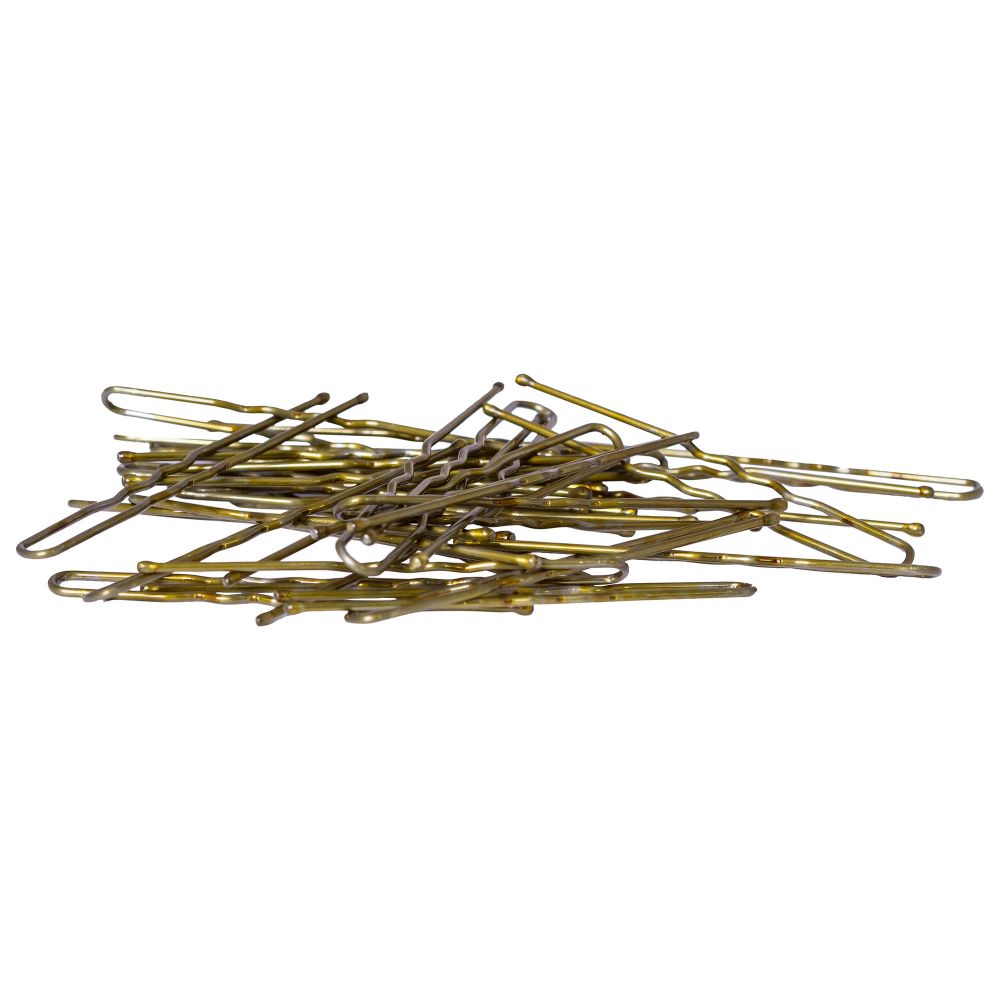 Ace de par ondulate 55 mm, 180 g, aprox. 215 bucati, pentru coafat si realizare coc, aurii, maro, negre