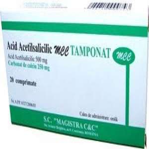 ACID ACETILSALICILIC 500 MG X 20