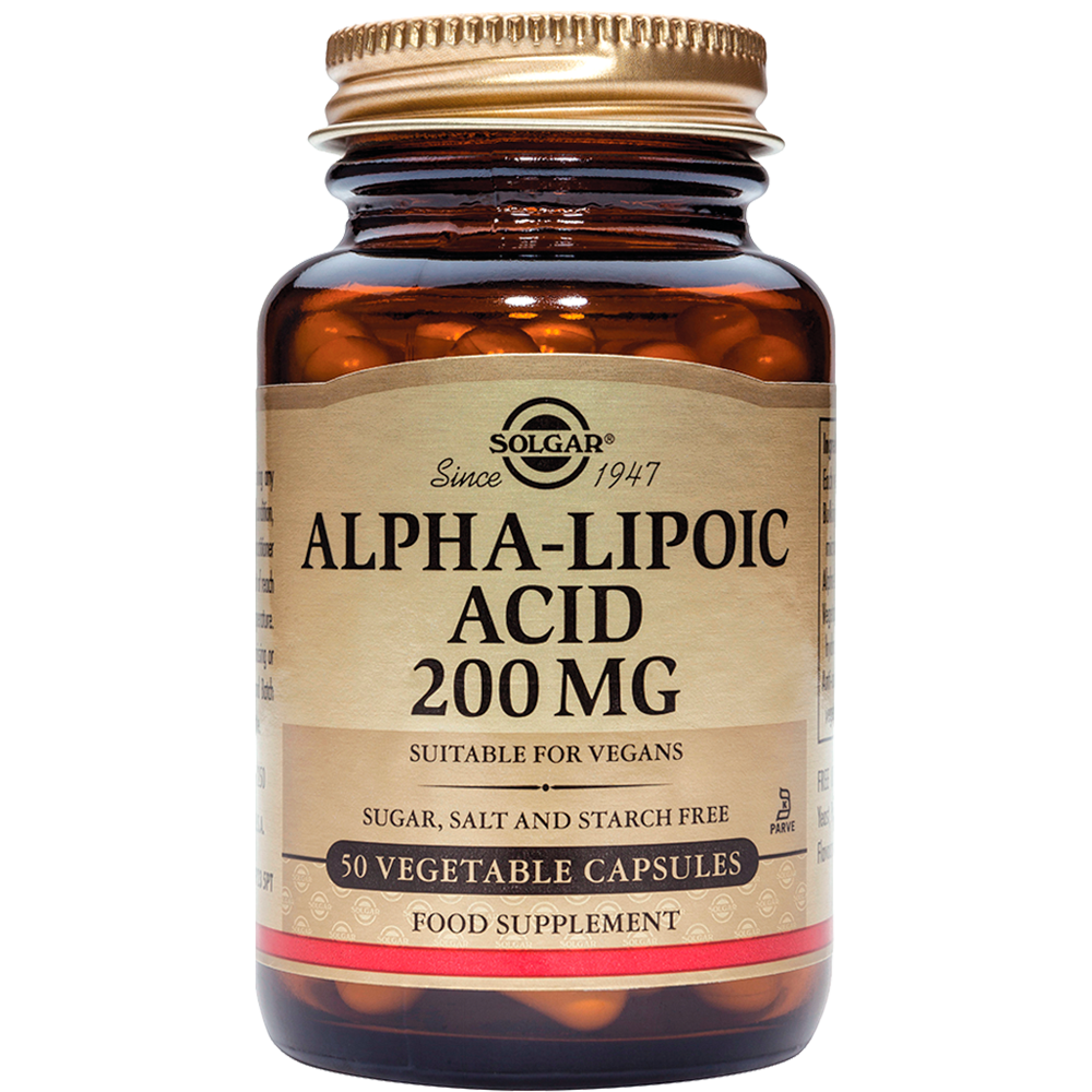 Acid Alfa-lipoic, 50 capsule, Solgar