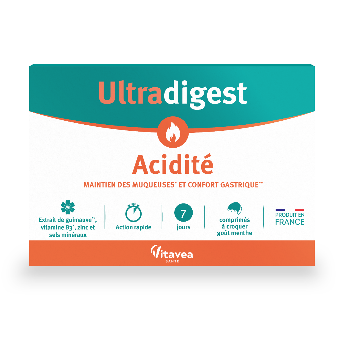 Acidite, 14 tablete masticabile, Ultradigest