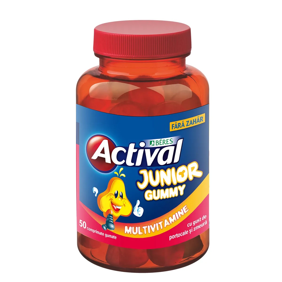 Actival Junior Gummy, 50 comprimate gumate, Beres