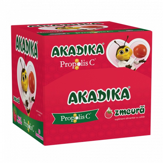 Akadika Propolis C zmeura 50 bomboane, Fiterman