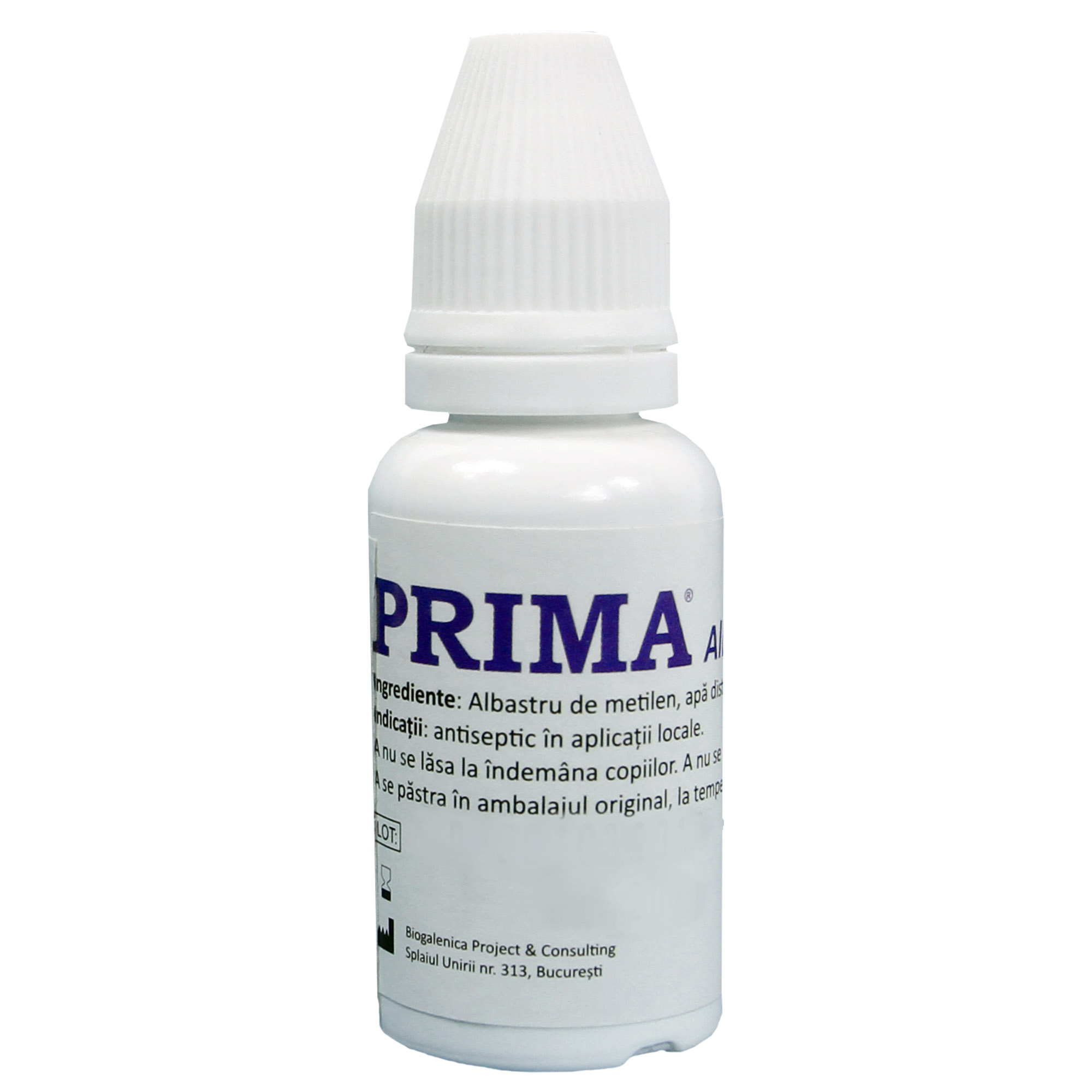 Albastru de metilen 1%, pentru uz extern, PRIMA, 25g
