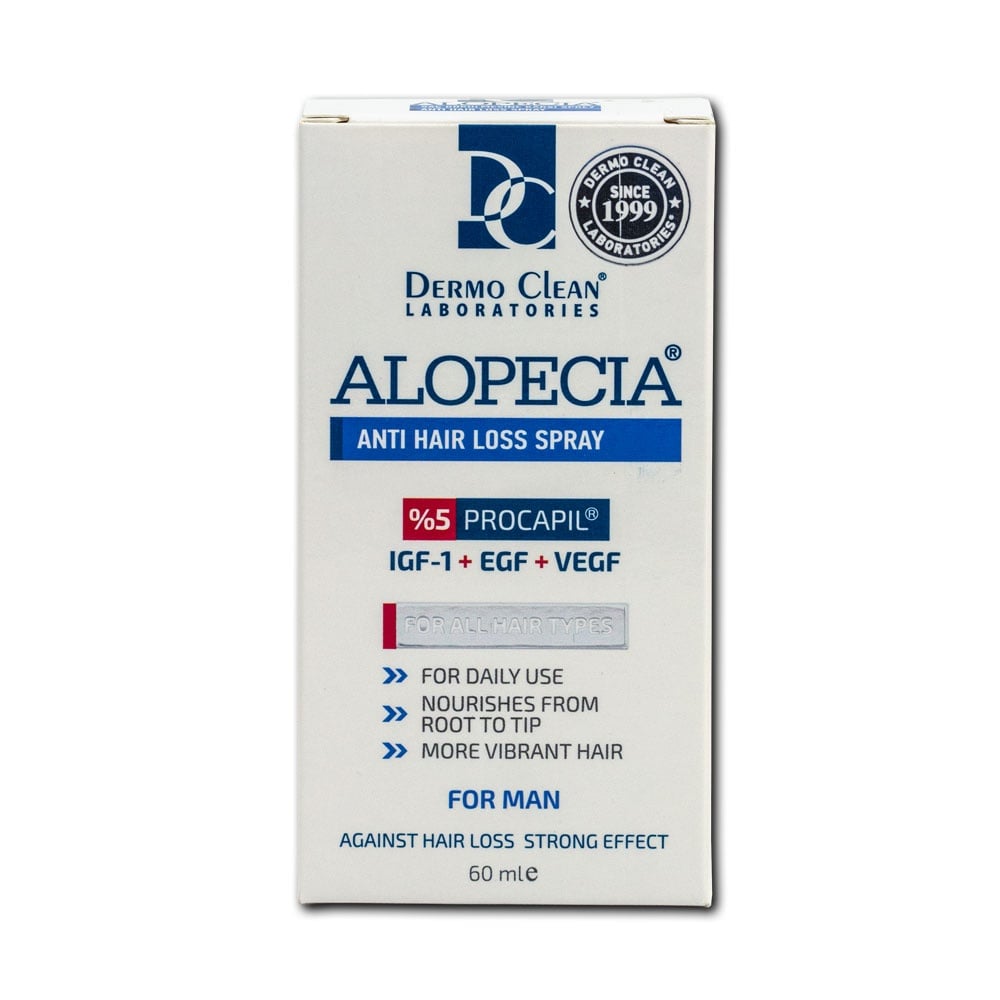 Alopecia, IGF, Spray pentru cresterea parului pentru barbati cu Procapil 5%, 60ML - poza 1