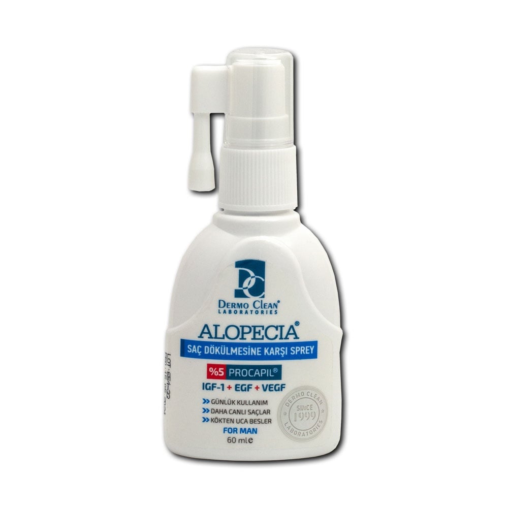 Alopecia, IGF, Spray pentru cresterea parului pentru barbati cu Procapil 5%, 60ML - poza 3