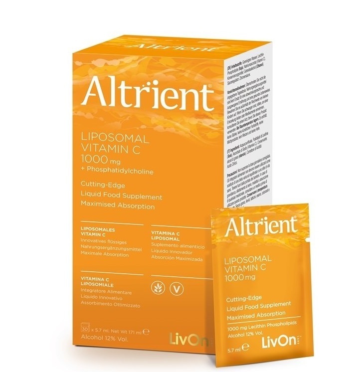 Altrient C Vitamina C 1000mg liposomala, 30 plicuri, LivOn