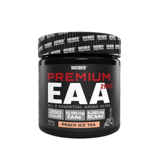 Aminoacizi esentiali pulbere cu aroma de Peach Ice Tea Premium EAA, 325g, Weider