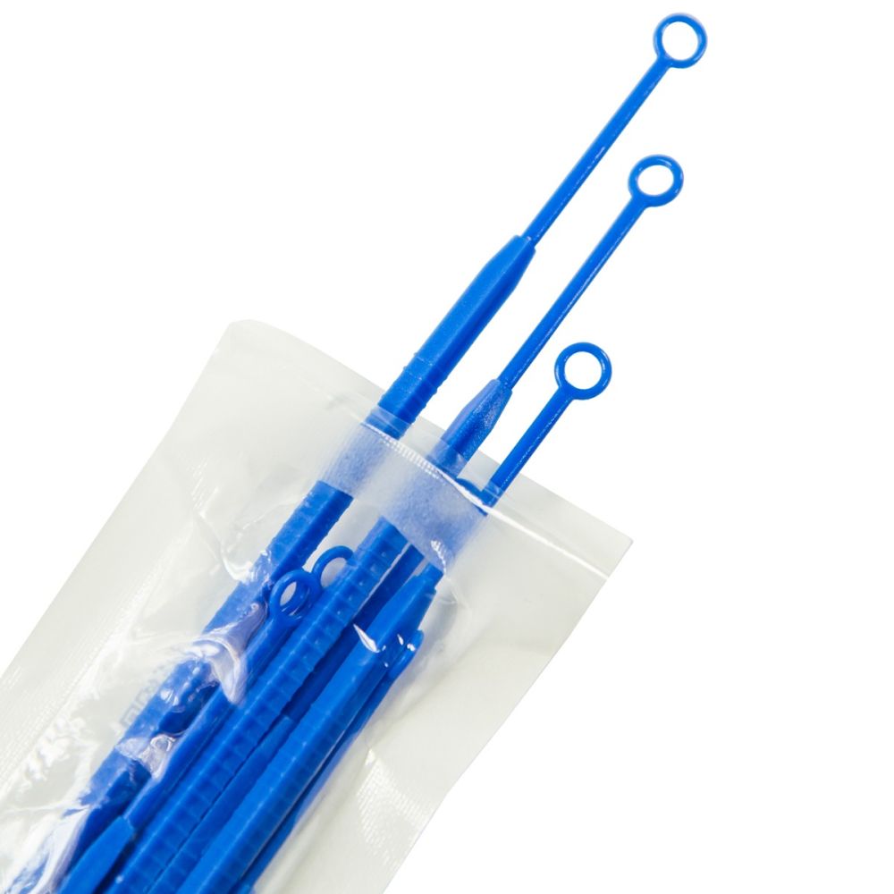 Anse sterile pentru inoculare PRIMA, 1 µL verzi / 10 µL albastre, plastic flexibil, 10 bucati