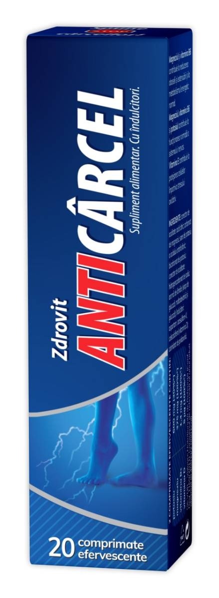 Anticarcel, 20 comprimate efervescente, Zdrovit