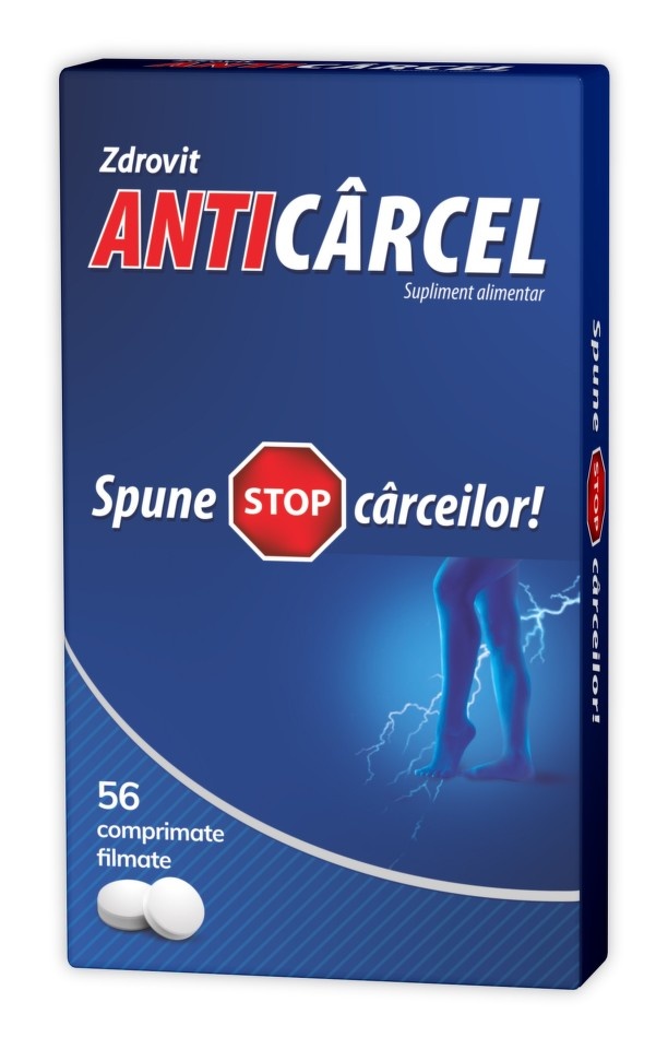 Anticarcel, 56 comprimate filmate, Zdrovit