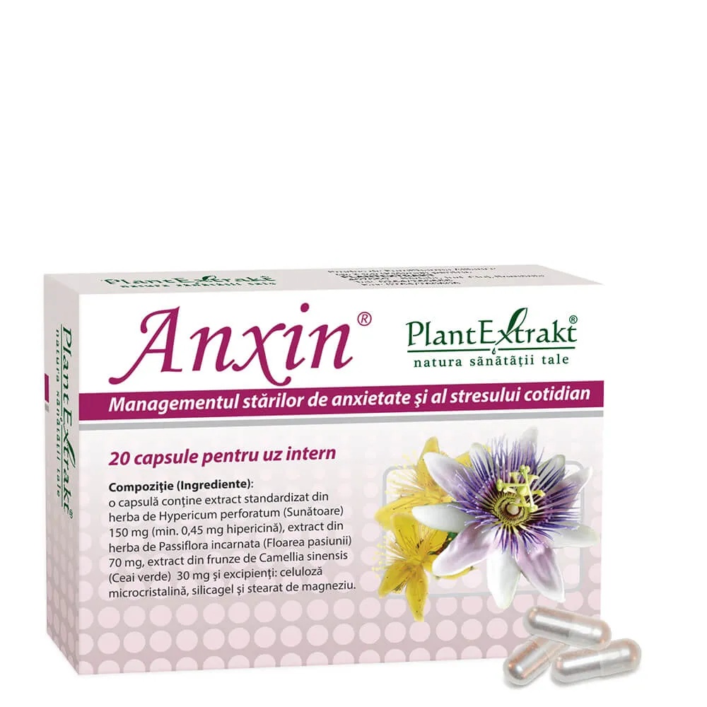 Anxin, 20 capsule, PlantExtrakt
