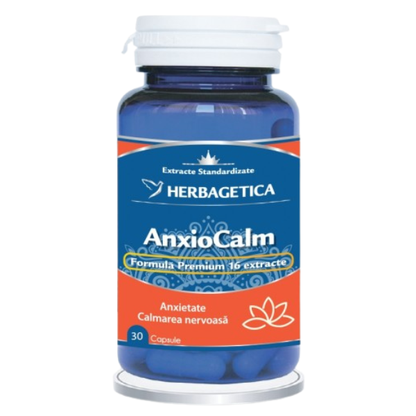 Anxiocalm, Herbagetica | 30 capsule