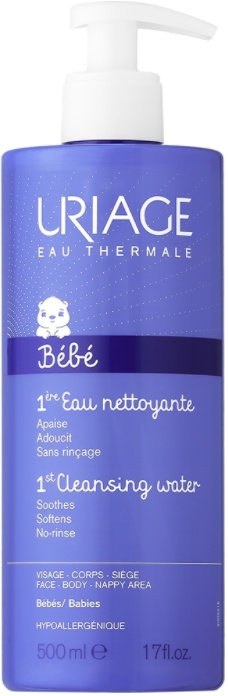 Apa de curatare pentru copii 1er Bebe, 500ml, Uriage