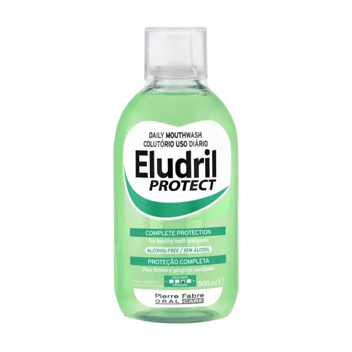 Apa de gura anti-placa Protect, 500ml, Eludril