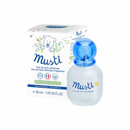 Apă de îngrijire parfumată Musti, 50 ml, Mustela