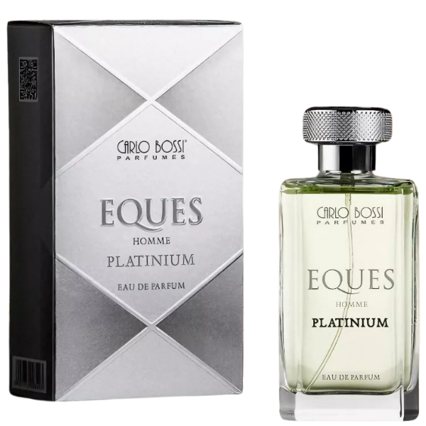 Apa de parfum pentru barbati Eques Platinium, Carlo Bossi | 100 ml