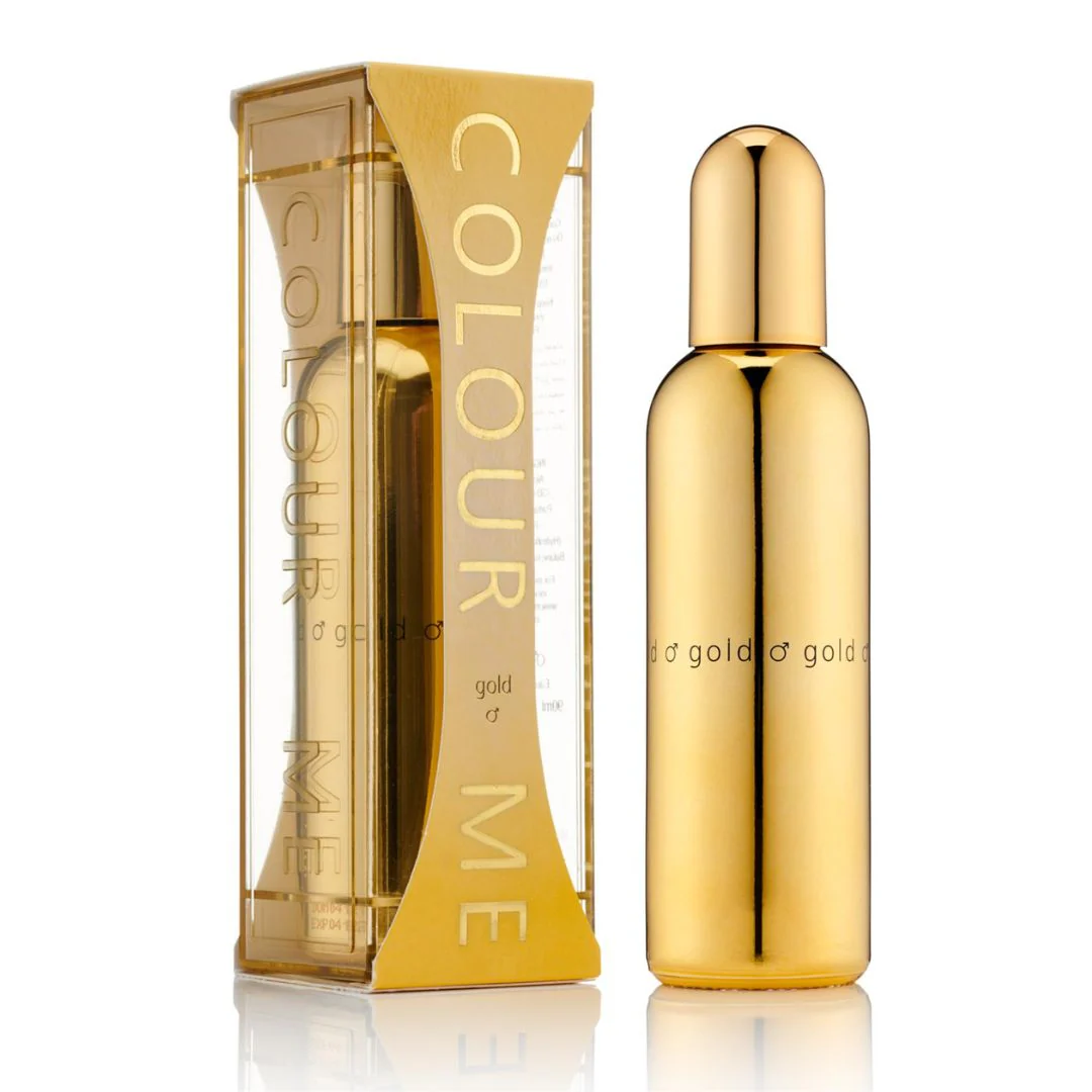 Apa de parfum pentru barbati Gold Colour Me, 100ml, Milton-Lloyd Fragrances