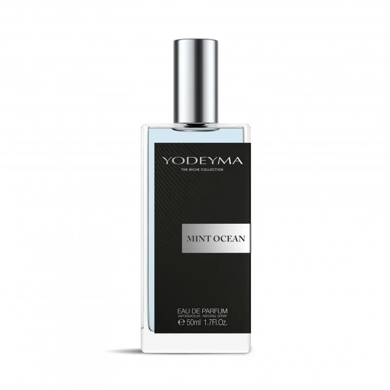 Apa de parfum pentru barbati Mint Ocean, 50ml, Yodeyma
