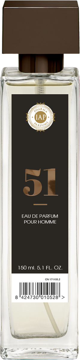 Apa de parfum pentru barbati Nr. 51, 150ml, IAP Pharma