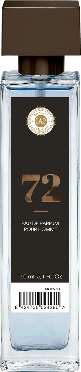 Apa de parfum pentru barbati Nr. 72, 150ml, IAP Pharma
