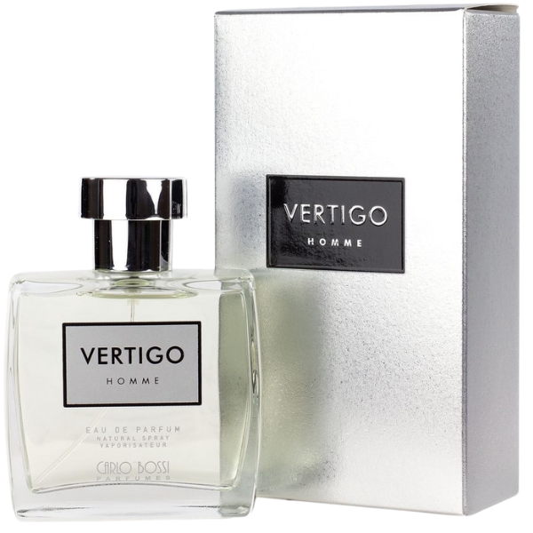 Apa de parfum pentru barbati Vertigo Silver, Carlo Bossi | 100 ml