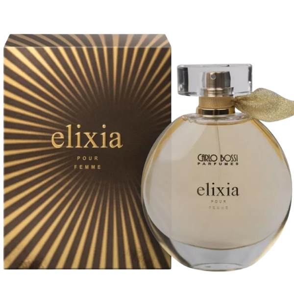 Apa de parfum pentru femei Elixia Gold, Carlo Bossi | 100 ml