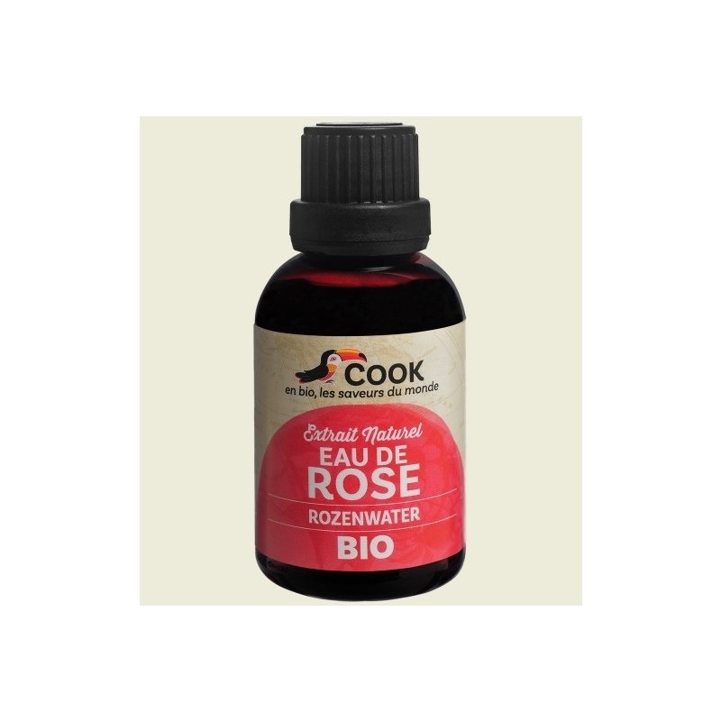 Apa de trandafir bio 50ml Cook