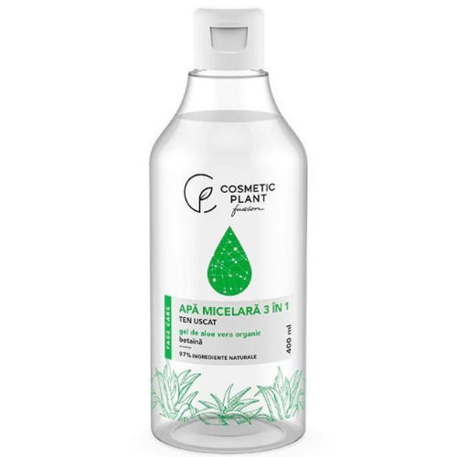 Apa Micelara 3in1 cu Aloe Vera 400ml Cosmetic Plant