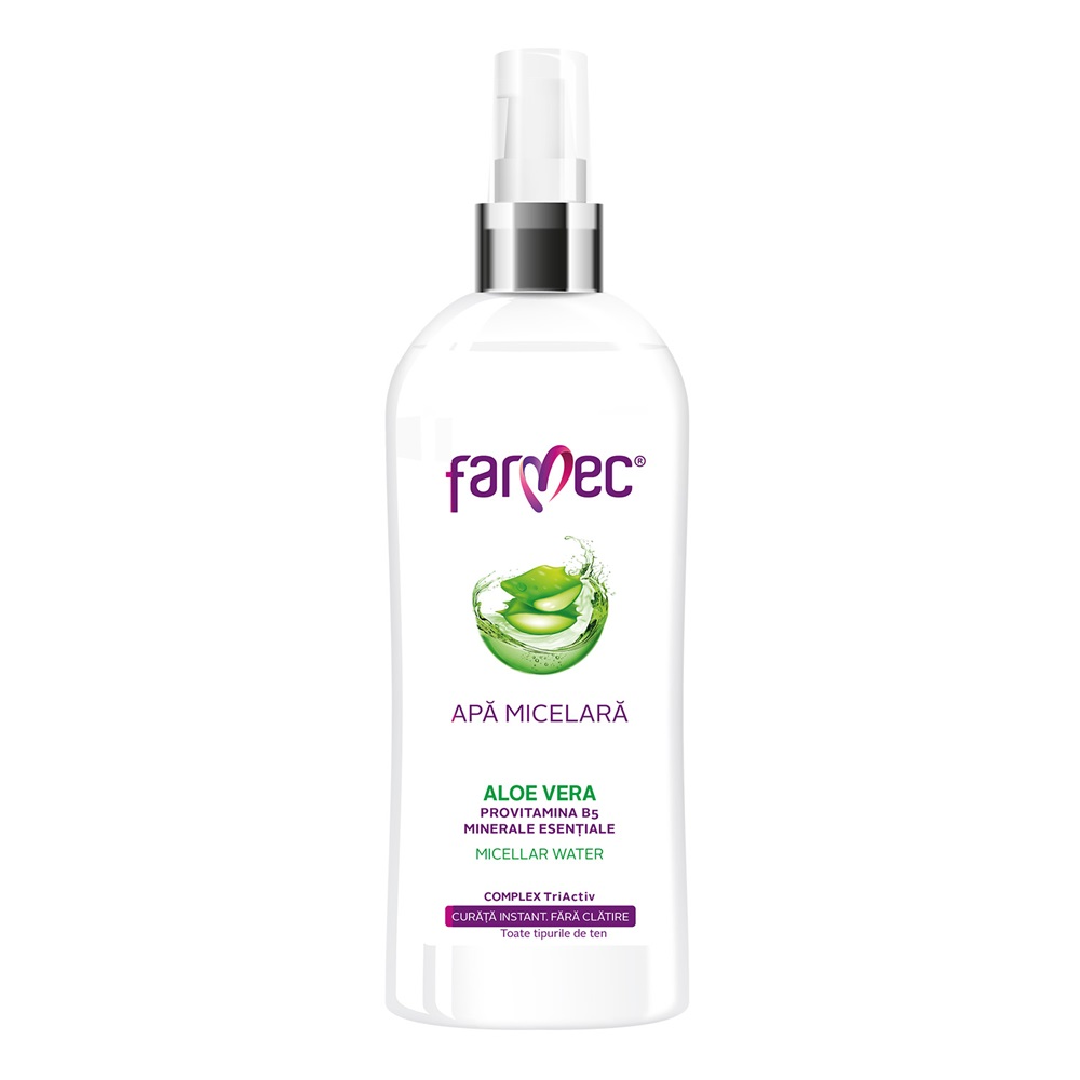 Apa micelara Aloe Vera, 150 ml, Farmec
