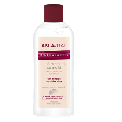 Apa micelara cu argila, 150ml - Aslavital - poza 2