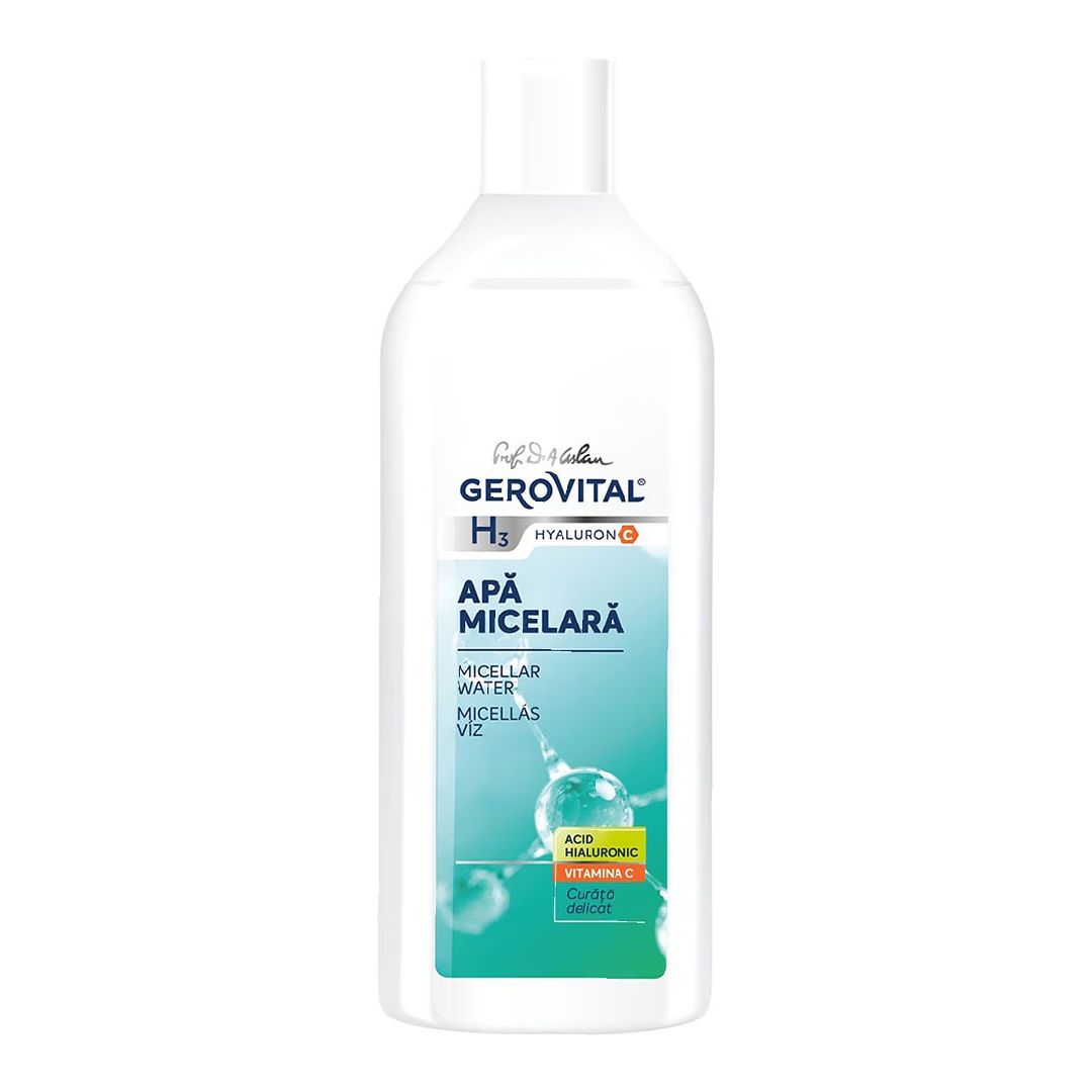 Apa micelara H3 Hyaluron C, 400 ml, Gerovital