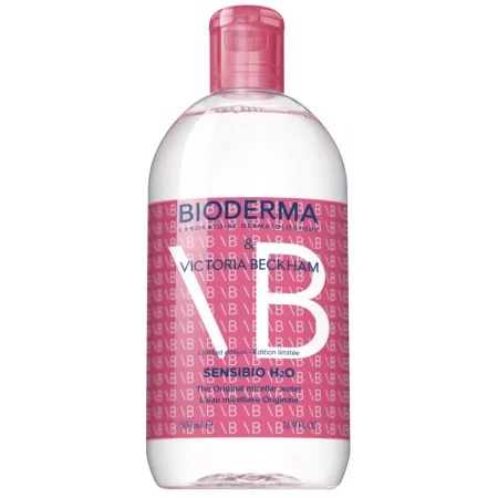 Apa micelara pentru ten sensibil Sensibio H2O, editie limitata, 500ml, Bioderma