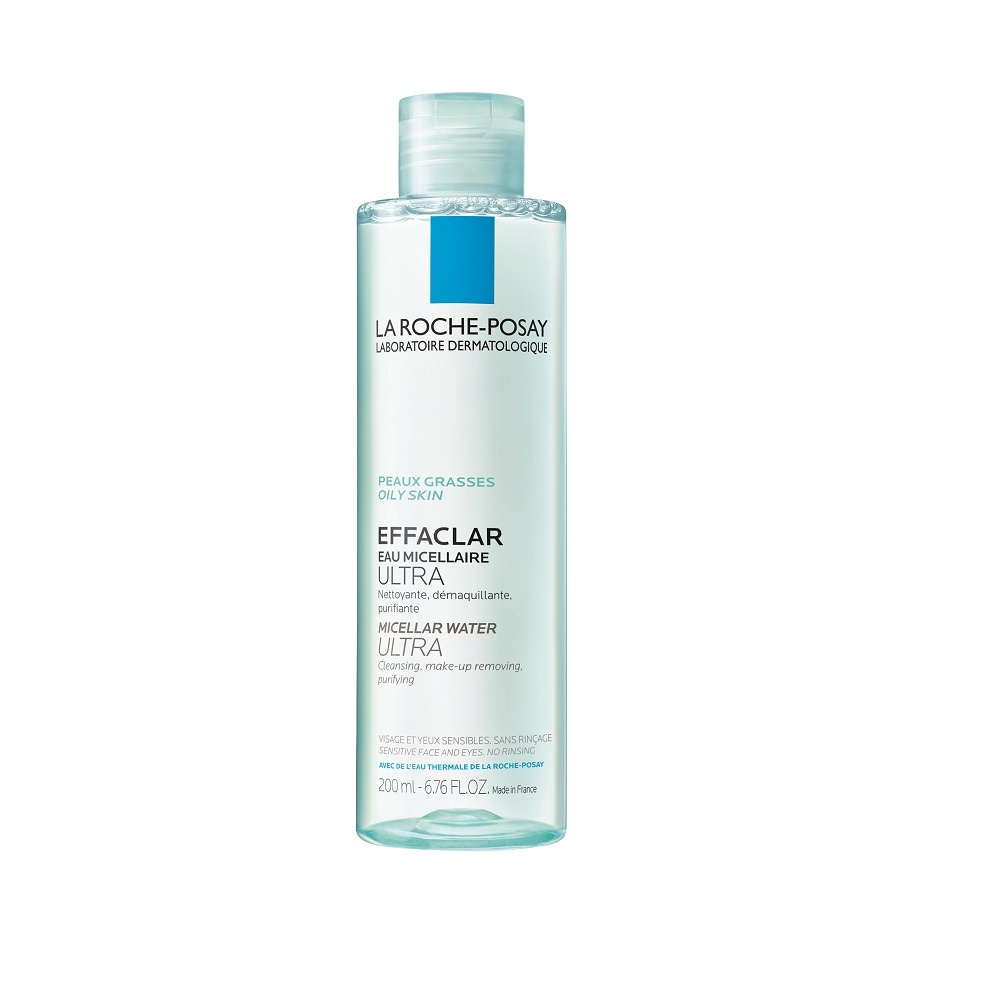 Apa micelara pielea grasa Effaclar Ultra, 200 ml, La Roche-Posay