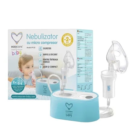 Aparat de aerosoli cu micro compresor, VP-D2, Easycare Baby