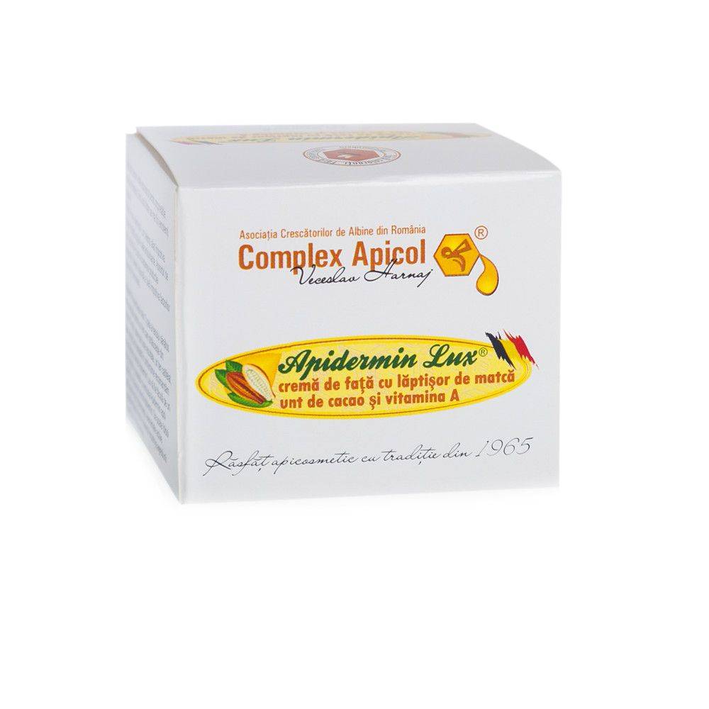 APIDERMIN LUX CREMA DE FATA 50ml, COMPLEX APICOL - poza 2