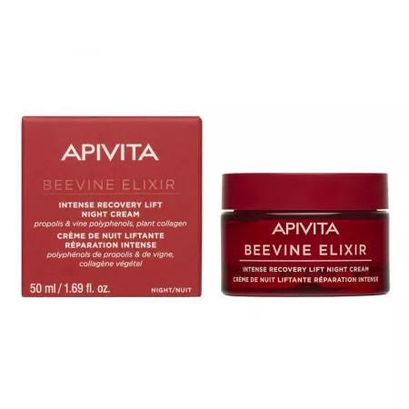 APIVITA Beevine Elixir Crema noapte, 50ml
