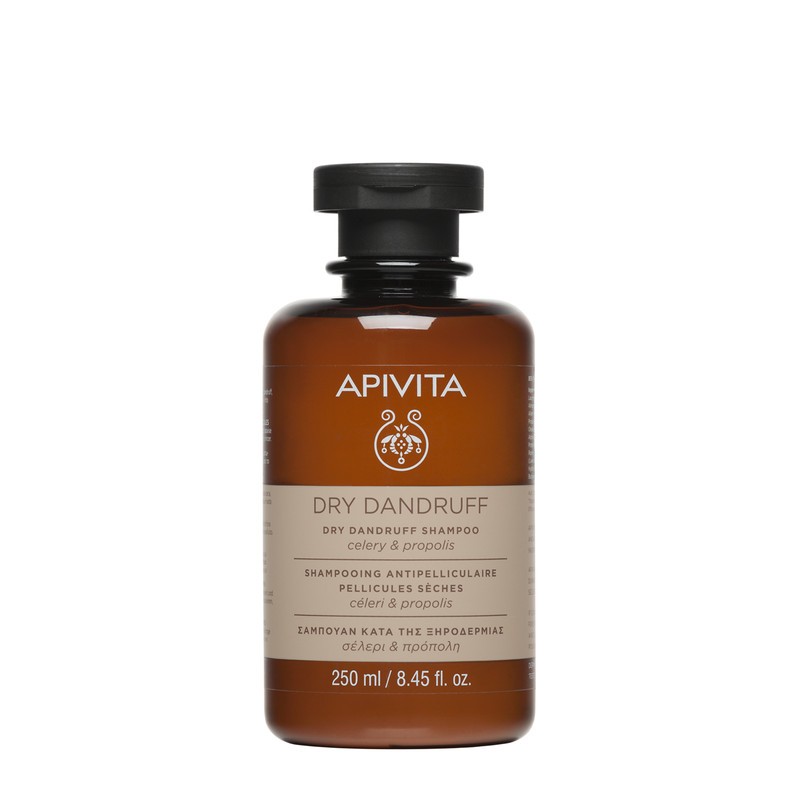 APIVITA Sampon Matreata uscata, 250ml