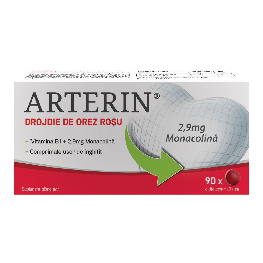 Arterin functionarea normala a inimii, 90 comprimate