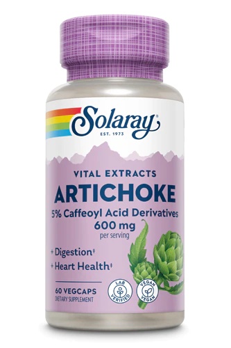 Artichoke 300mg, 60 capsule, Solaray