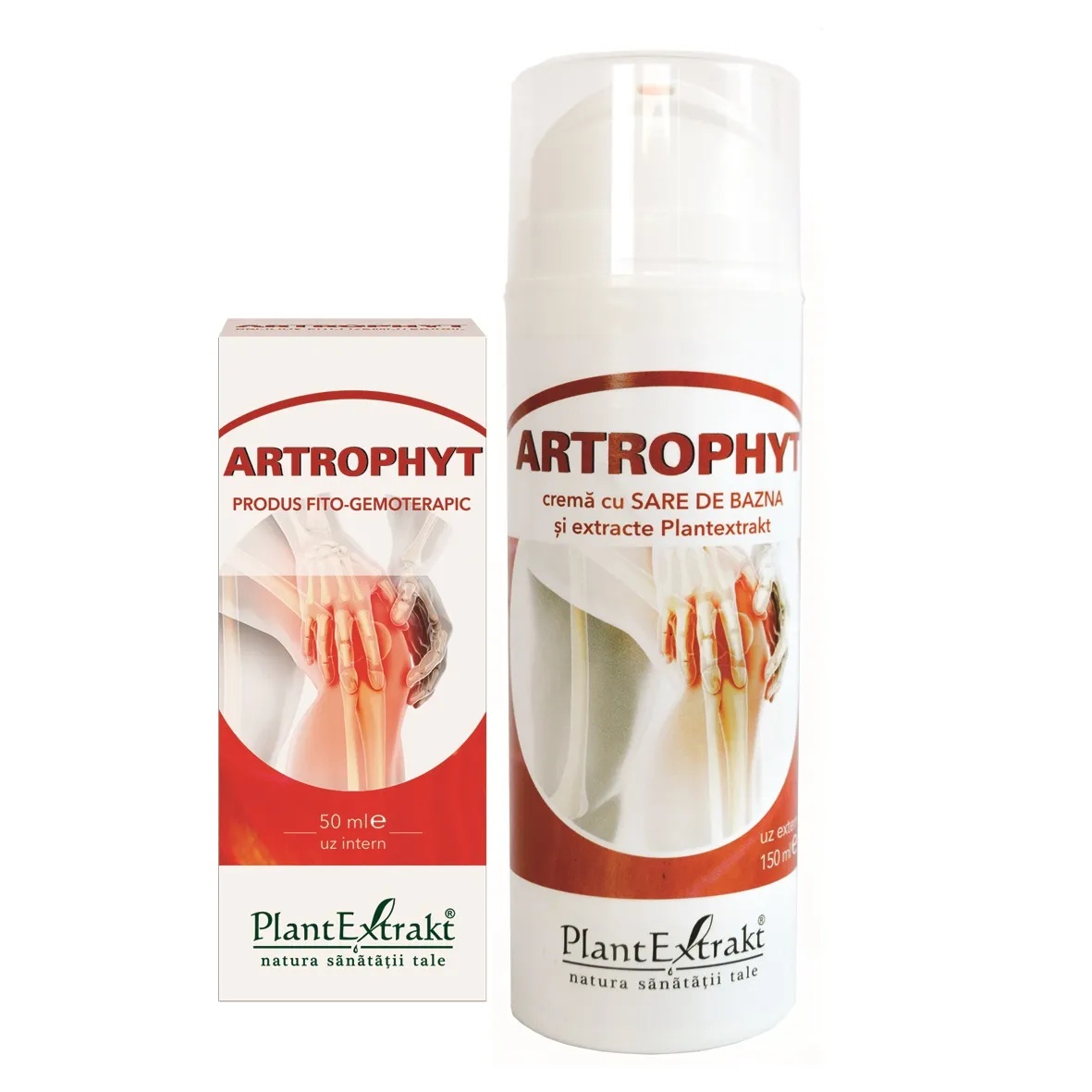 Artrophyt crema cu sare bazna, 150ml, PlantExtrakt