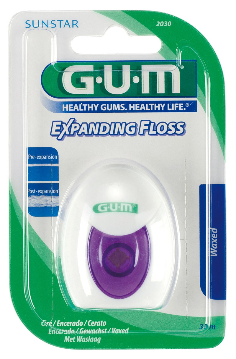 Ata dentara Expanding Floss, 30m, 1 bucata, Sunstar Gum