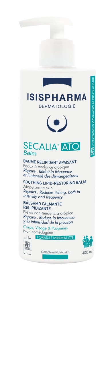 Balsam Ato Secalia pentru piele uscata si foarte uscata, 400ml, Isis