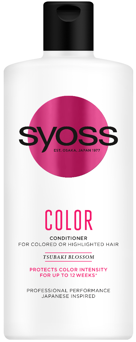 Balsam color pentru par vopsit, 440ml, Syoss